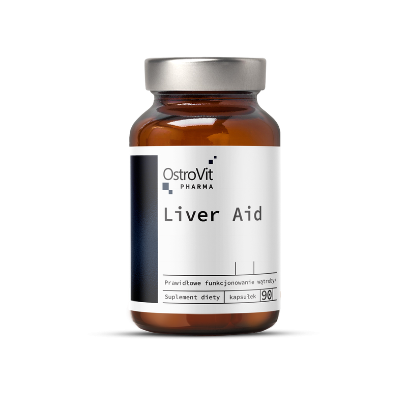 OstroVit Pharma Liver Aid, Ficat Sanatos, 90 Capsule