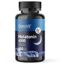 Melatonina 4 mg 100 Pastile, pentru insomnie, OstroVit Beneficii OstroVit Melatonina: OstroVit Melatonin 4000 mcg este un suplim