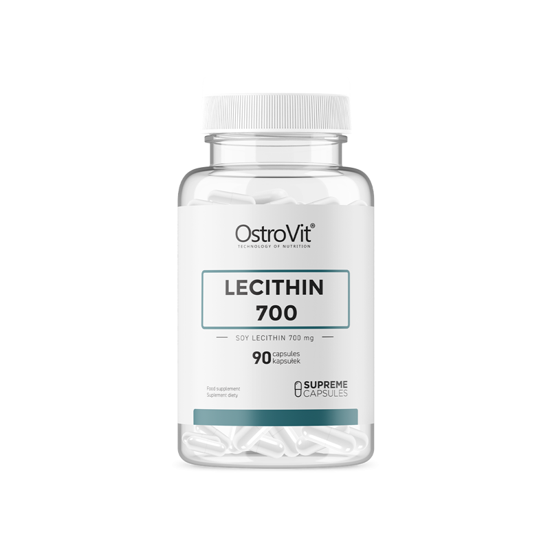 OstroVit Lecitina 700 mg, 90 capsule (Imbunatateste memoria si concentrarea naturist)
