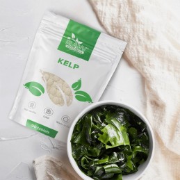 Raw Powders, Kelp 150mcg de iod, 90 tablete (Regleaza glanda tiroida naturist) Beneficii Kelp: ajuta la reglarea glandei tiroide