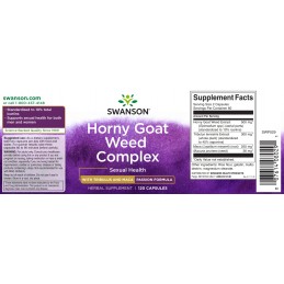 Horny Goat Weed Complex cu Tribulus si Maca, 120 Capsule (Iarba Caprei Nebune)-Scade presiunea arteriala, creste libidoul Benefi