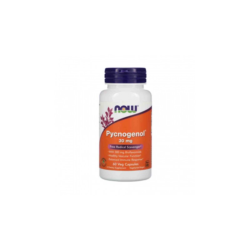Pycnogenol, 30mg 30 Capsule (puternic antioxidant, sprijina echilibrul colesterolului sanatos) Pycnogenol®: un puternic antioxid
