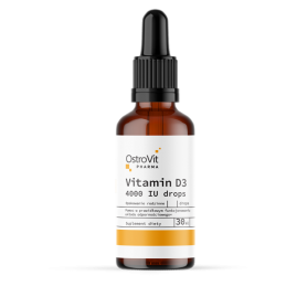 Vitamina D3 4000 IU lichida picaturi 30 ml, OstroVit Beneficii Pharma Vitamin D3: poate imbunatatii imunitatea, reduce probabili
