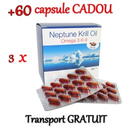 Supliment Neptune Krill Oil 540 + 60 Capsule CADOU, Omega 3-6-9, Pentru colesterol, trigliceride, articulatii Neptune Krill Oil: