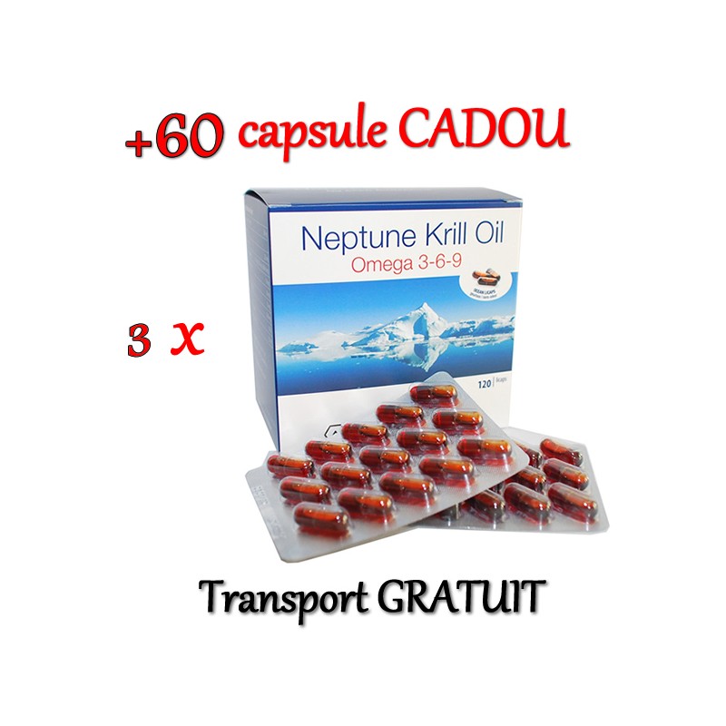 Neptune Krill Oil 540 + 60 Capsule CADOU, Omega 3-6-9, Pentru colesterol, trigliceride, articulatii Neptune Krill Oil: Tratament