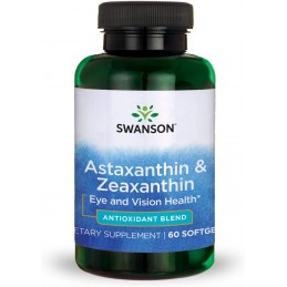 Supliment sanatate ochi, Astaxantina & Zeaxantina, 60 Capsule Beneficii astaxantina si zeaxantina: este un bun antioxidant, bene