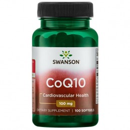 Poate imbunatati sanatatea inimii, poate reduce migrenele, Coenzima Q10, 100 mg, 100 Capsule Beneficii Coenzima Q10- este un sup
