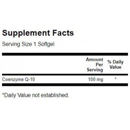 Swanson Coenzima Q10, 100 mg, 50 Capsule (Q10 neutralizeaza radicalii liberi) Beneficii Coenzima Q10- este un supliment alimenta