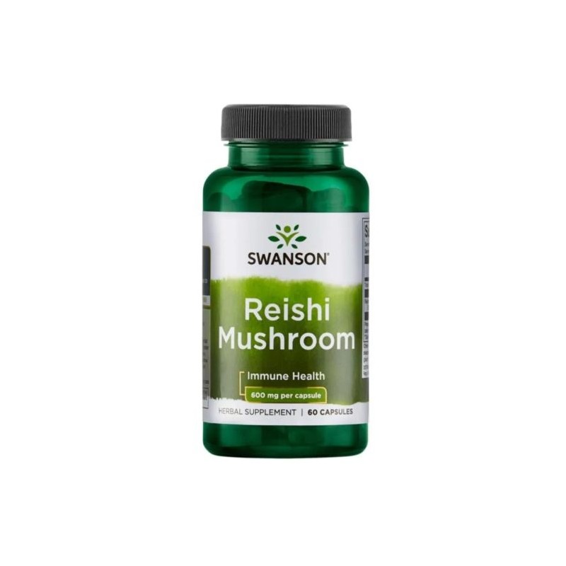 Swanson Reishi Mushroom (ciuperca) 600 mg, 60 Capsule (Intareste imunitatea) Beneficii Reishi: intareste sistemul imunitar, lupt