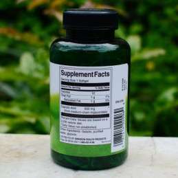 Swanson Caprylic Acid (acid caprilic) 600 mg, 60 Capsule Beneficii acid caprilic: poate reduce riscul infectarii cu drojdie, poa