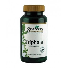 Triphala 500mg 100 Capsule, Swanson Beneficii Triphala: va poate ajuta sa pierdeti in greutate, poate reduce inflamatia din orga