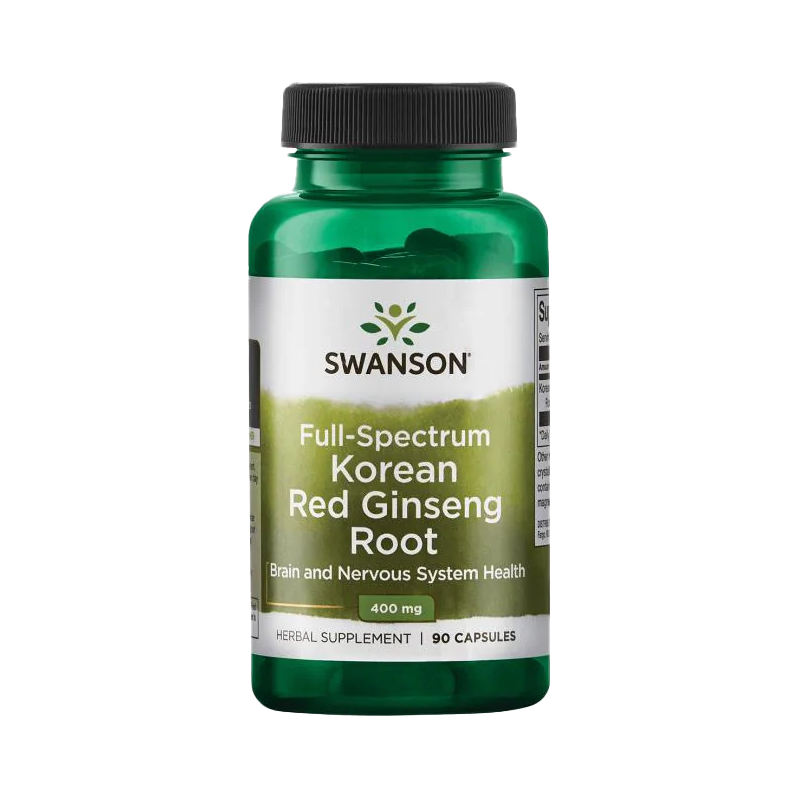 Swanson Korean Red Ginseng 400mg 90 Capsule – Energie & Libido Beneficii Ginseng Korean: antioxidant puternic care poate reduce 