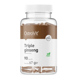 OstroVit Triple Ginseng Vege 90 capsule - Energie si Tonus Beneficii ginseng: antioxidant puternic care poate reduce inflamatia,