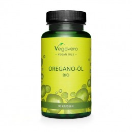 Oregano Oil Organic (Ulei de Oregano Bio) - 90 Capsule, Vegavero Beneficii Ulei de Oregano - ajuta la functionarea sistemului re