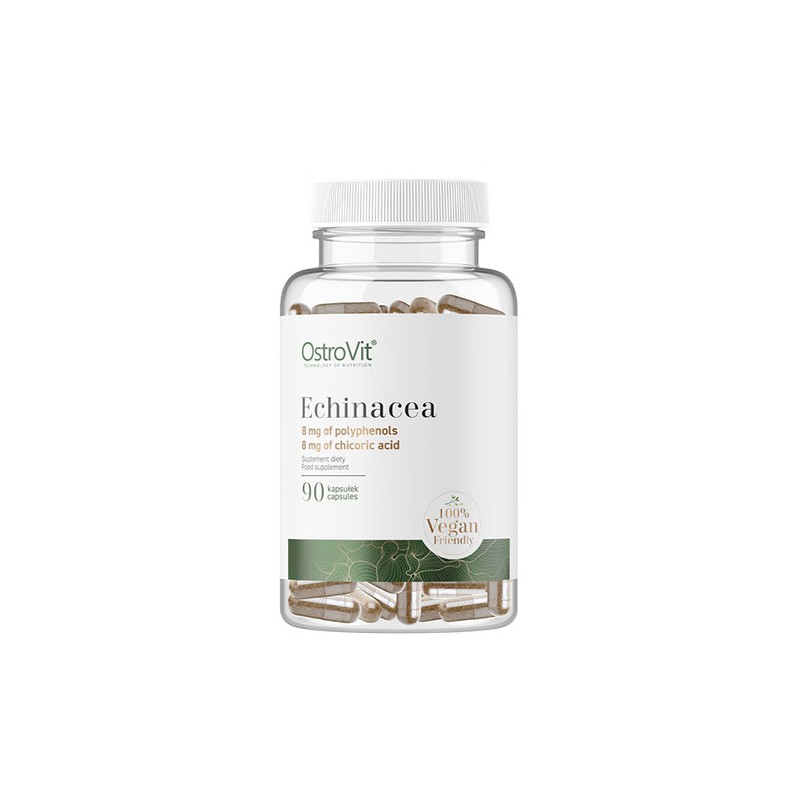 Echinacea Vege, 200 mg, 90 Capsule- Sprijin pentru imunitate, poate minimiza bolile aparatului respirator Beneficii Echinacea- e