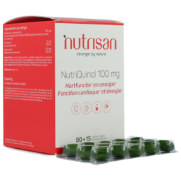 Nutrisan NUTRIQUINOL, 100mg, 90 Capsule+15 gratis Beneficii Nutriquinol: reduce efectele sepsisului, ajuta la combaterea depresi