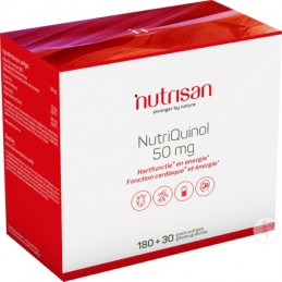 Nutrisan NUTRIQUINOL, 50mg, 180 Capsule+30 gratis Beneficii Nutriquinol: reduce efectele sepsisului, ajuta la combaterea depresi