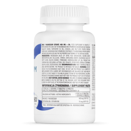 OstroVit Magneziu Citrat + B6, 400mg, 90 Tablete Beneficii Magnesium Citrate &amp; B6: sustine un efect calmant in starile de ag