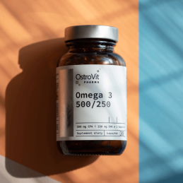 OstroVit Pharma Omega 3 500/250 - 30 Capsule Benefiii Omega 3: risc redus de boli cardiovasculare, risc redus de cheaguri de san