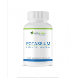 Potasiu, 350 mg, 90 Tablete, HS Labs Beneficiile citratului de potasiu: ajuta in reducerea AVC-ului, ajuta la cresterea densitat