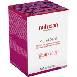 Nutrisan METALCLEAN (Chlorella & Spirulina) - 120 Capsule Beneficii MetalClean (Chlorella &amp; Spirulina): bogat in antioxidant