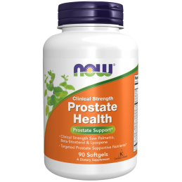 Supliment alimentar Prostate Health Clinical Strength - 90 Capsule, Now Foods Beneficii Prostate Health: poate sustine sanatatea