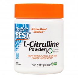 Doctor's Best L-Citrulline Powder (Kyowa Citrulina pudra) - 200 grame Beneficiile Citrulinei: poate imbunatati performanta atlet