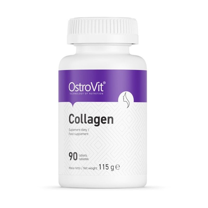 Colagen Hidrolizat Tip 1 si 3 1000mg 90 Tablete, OstroVit