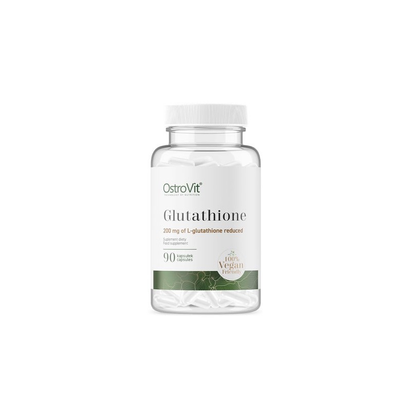 L-Glutation redus - Glutathione 200mg 90 Capsule, OstroVit - 3 | YEO