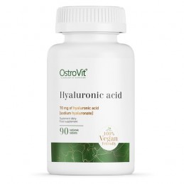 OstroVit Acid Hyaluronic 90 Tablete – Piele & Hidratare Acid hialuronic Ostrovit beneficii: intarzie procesele de imbatranire a 