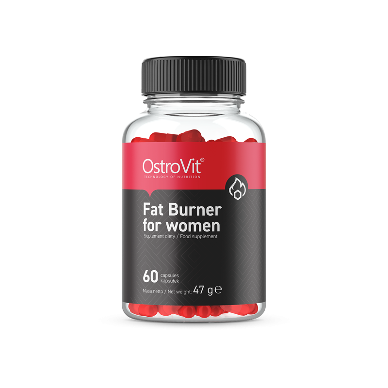 OstroVit Fat Burner for Women 60 Capsule (Supliment arzator grasimi femei) Accelerarea metabolismului, crescte dorința de antren