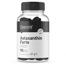 OstroVit Astaxantina Forte 90 Capsule (Antioxidant naturist puternic) Beneficii Astaxantina: Un antioxidant puternic pentru prot