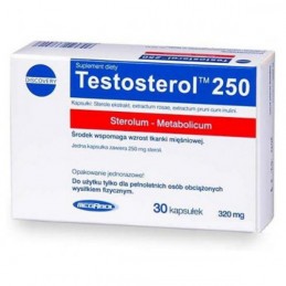 Testosterol 250 Tribulus Terrestris 250 mg | Supliment pentru barbati – Megabol Beneficii Testosterol 250 – Tribulus Terrestris

