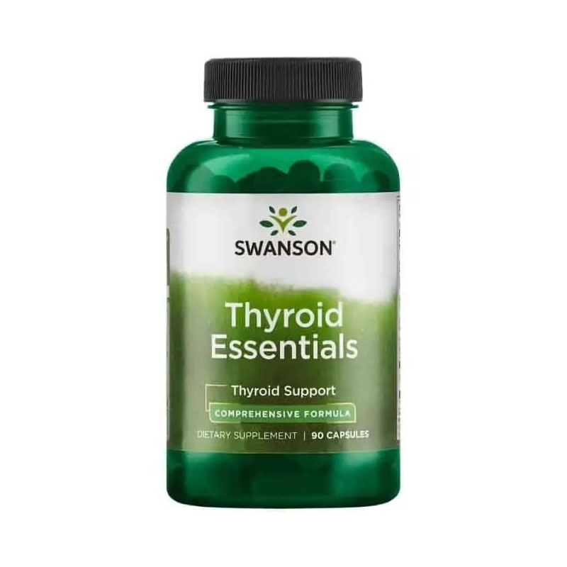 Thyroid Essentials, 90 Capsule, Sustine sanatatea sistemului nervos, imbunatateste functia tiroidei Beneficii Thyroid Essentials