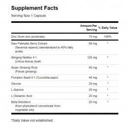 Supliment alimentar Prostate Essentials (pentru prostata) - 90 Capsule, Swanson Beneficii Prostate Essentials- abordare cuprinza
