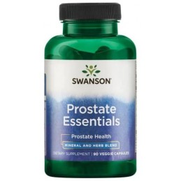 Swanson Prostate Essentials (pentru prostata) - 90 Capsule Beneficii Prostate Essentials: abordare cuprinzatoare a sanatatii pro