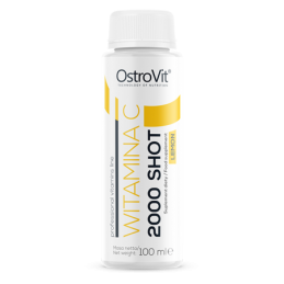 Suport natural pentru sistemul imunitar, compus chimic organic din grupul poliolilor, antioxidant, Vitamin C 2000 Shot - 100 ml 