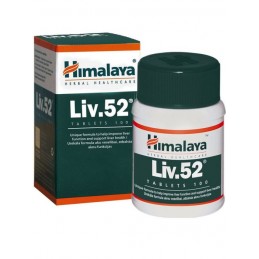 Himalaya Liv.52 (pentru protectia ficatului) - 100 Tablete Beneficii Liv. 52- are efect favorabil asupra starii de sanatate a or