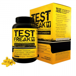 Stimulent natural unic, stimuleaza producerea testosteronului, creste agresivitatea antrenamentului, Test Freak, 120 Capsule Ben