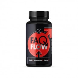FaqFlow, 60 Capsule, Creste nivelul de tes-tosteron datorita extractului de tribulus, efect pozitiv asupra activitatii sexuale B