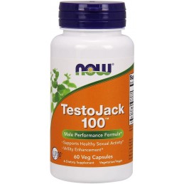 TestoJack 100 - 60 Capsule (creste in mod natural nivelul de tes-tosteron, amelioreaza tulburarile sexuale) Beneficii TestoJack 