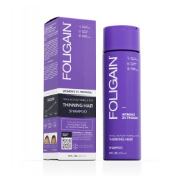 FOLIGAIN Trioxidil 2% 236 ml Sampon regenerare par femei – sustine densitatea Minoxidil este dovedit clinic pentru a regenera pa