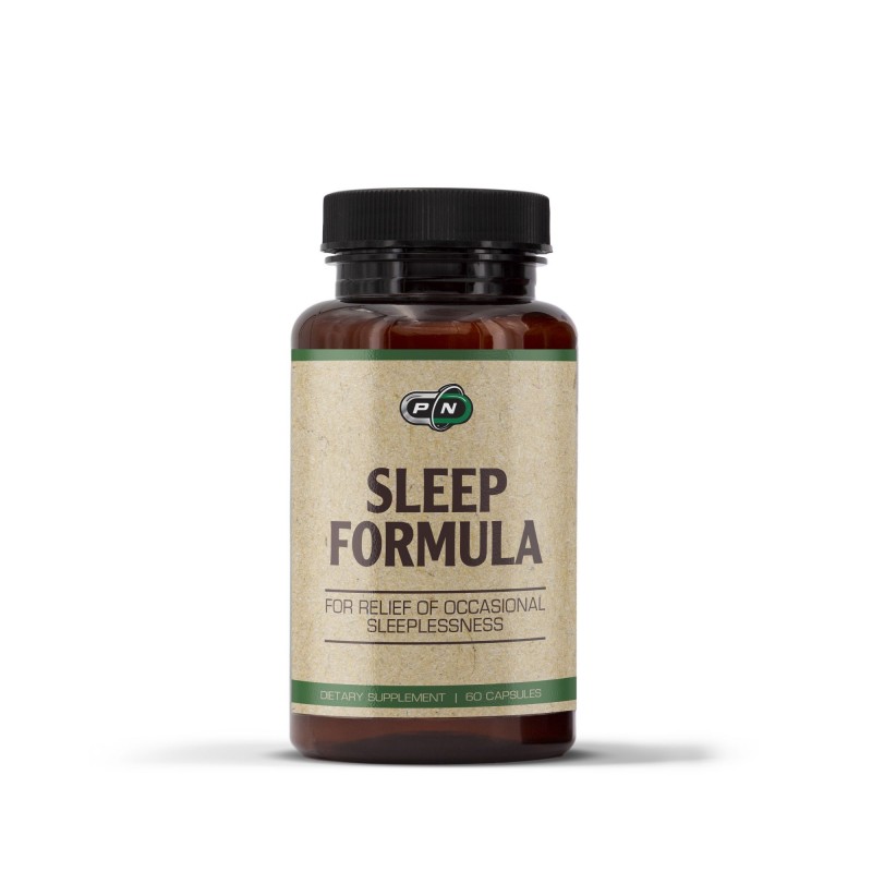 Pure Nutrition USA Sleep Formula 60 capsule – Somn Odihnitor Beneficii Sleep formula: formula complexa de somn, reduce anxietate