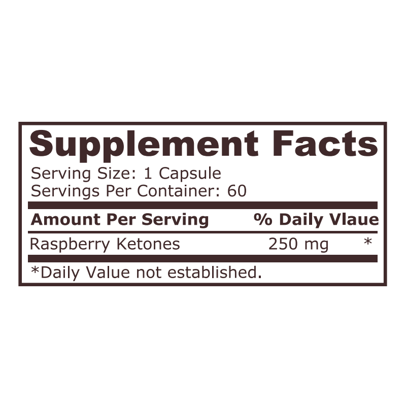 Pure Nutrition Raspberry ketones (Cetone de zmeura) - 60 Capsule - 1 | YEO