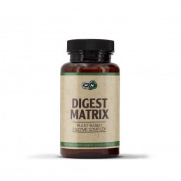 Digest Matrix, 60 Capsule, Pure Nutrition USA Beneficii Digest Matrix- sprijina o digestie mai buna a alimentelor, ajuta la redu