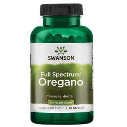 Oregano 450 mg - 90 Capsule, Swanson Beneficii ale Oregano: sustine si consolidează sistemul imunitar, ajută la păstrarea echili