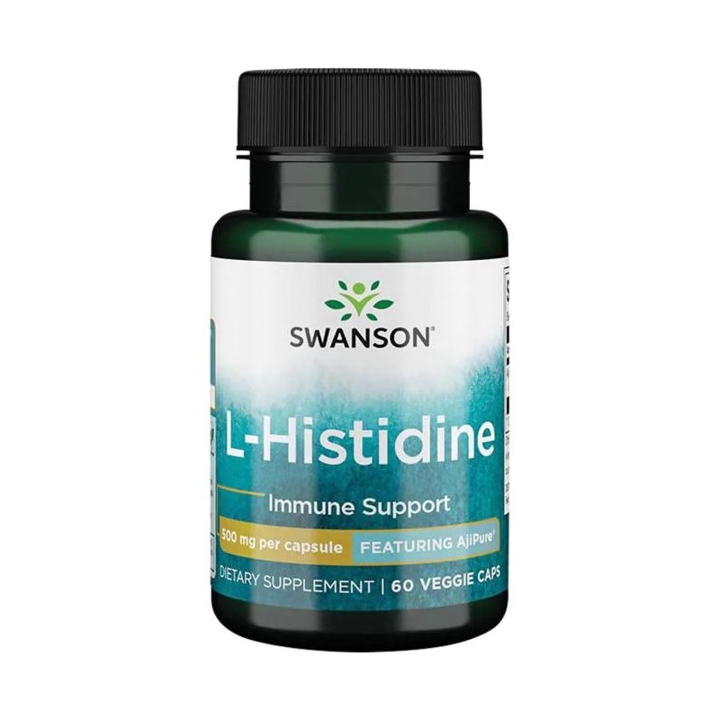 Swanson L-Histidine 500mg - 60 Capsule