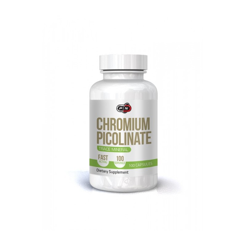 Supliment alimentar Chromium Picolinate (Crom Picolinat) 200 mcg, 100 capsule, Pure Nutrition USA Beneficiile Picolinatului de C