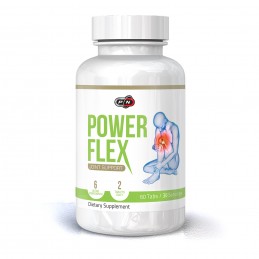 Power Flex (Acid Hialuronic + Glucozamina + Condroitina) 60 pastile, Pure Nutrition USA Beneficii Power Flex: minimizeaza inflam