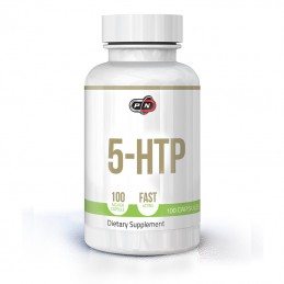 5-HTP, 100 mg, 100 Capsule, Pure Nutrition USA, Precursor serotonina Beneficii ale 5-HTP (Hidroxitriptofan): sprijina un somn li